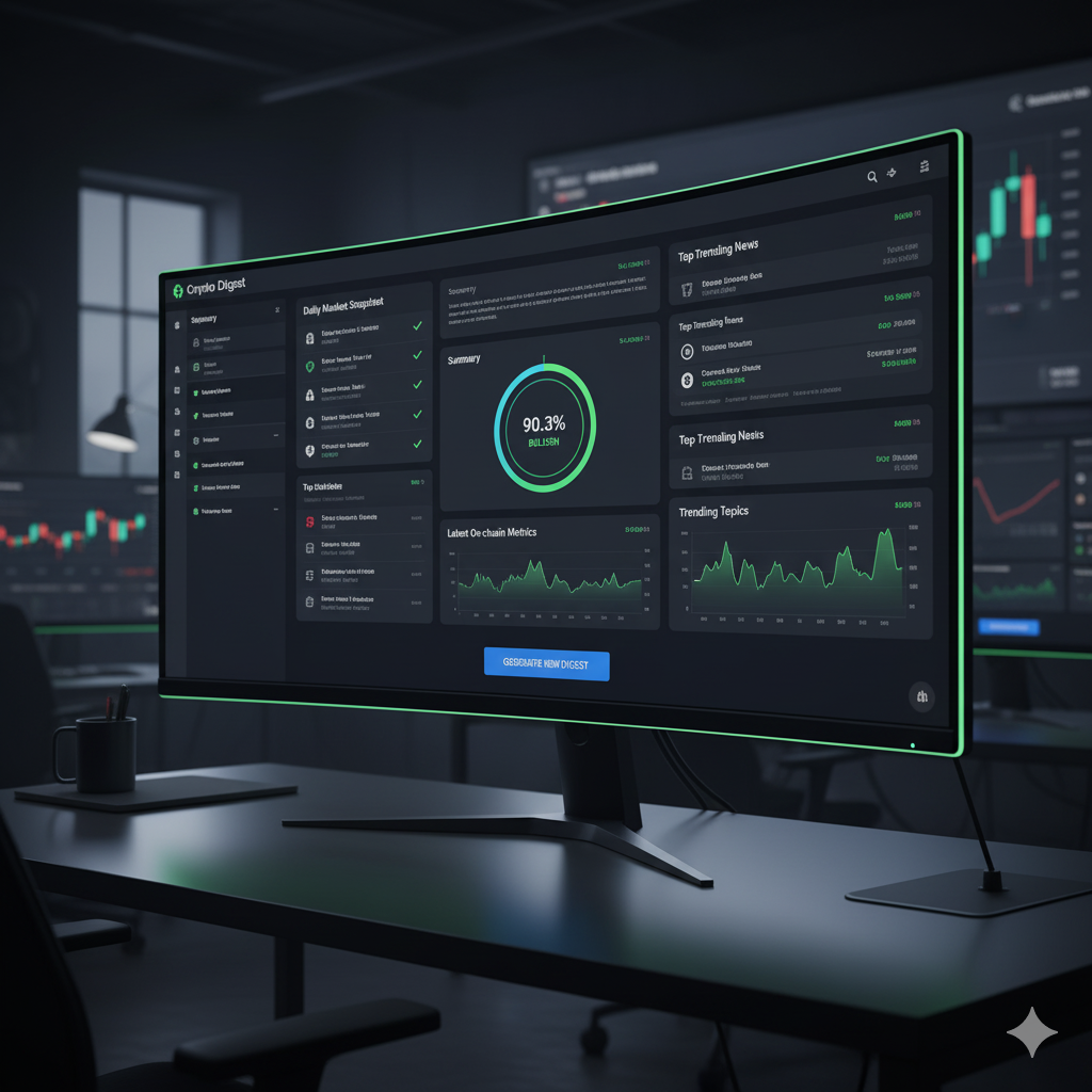 Read more about the article Crypto Digest – AI News Summarizer